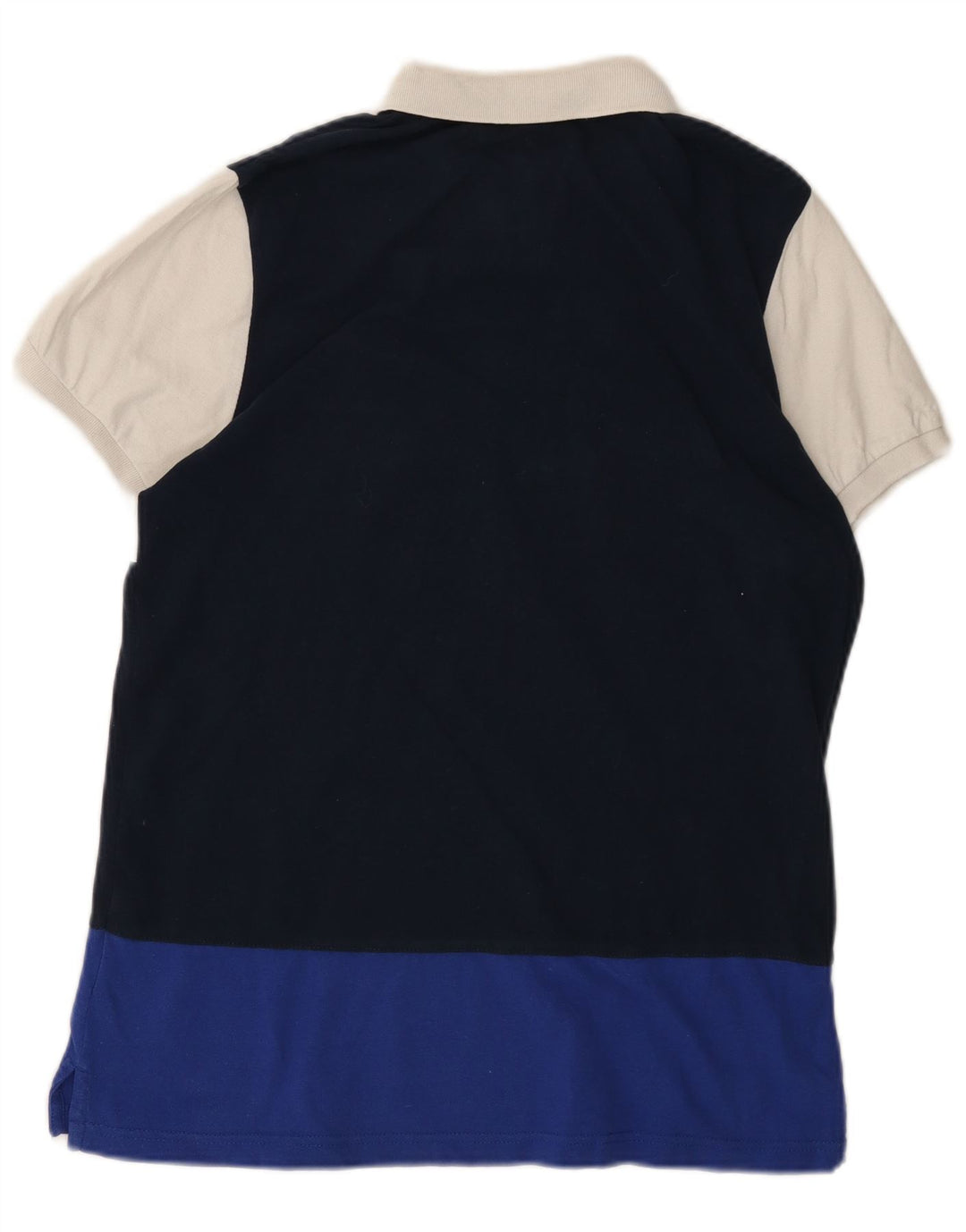 ELLESSE Herren-Poloshirt mit Grafik, mittelgroß, mehrfarbig, Colourblock-Baumwolle