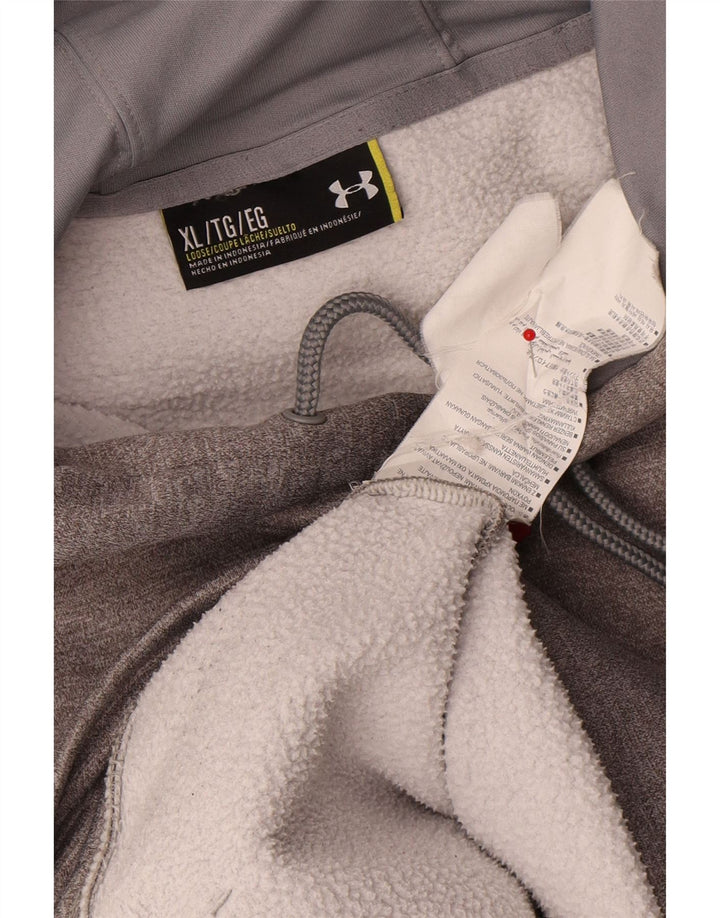 Under Armour Herren Graphic Hoodie Pullover XL Grau Polyester