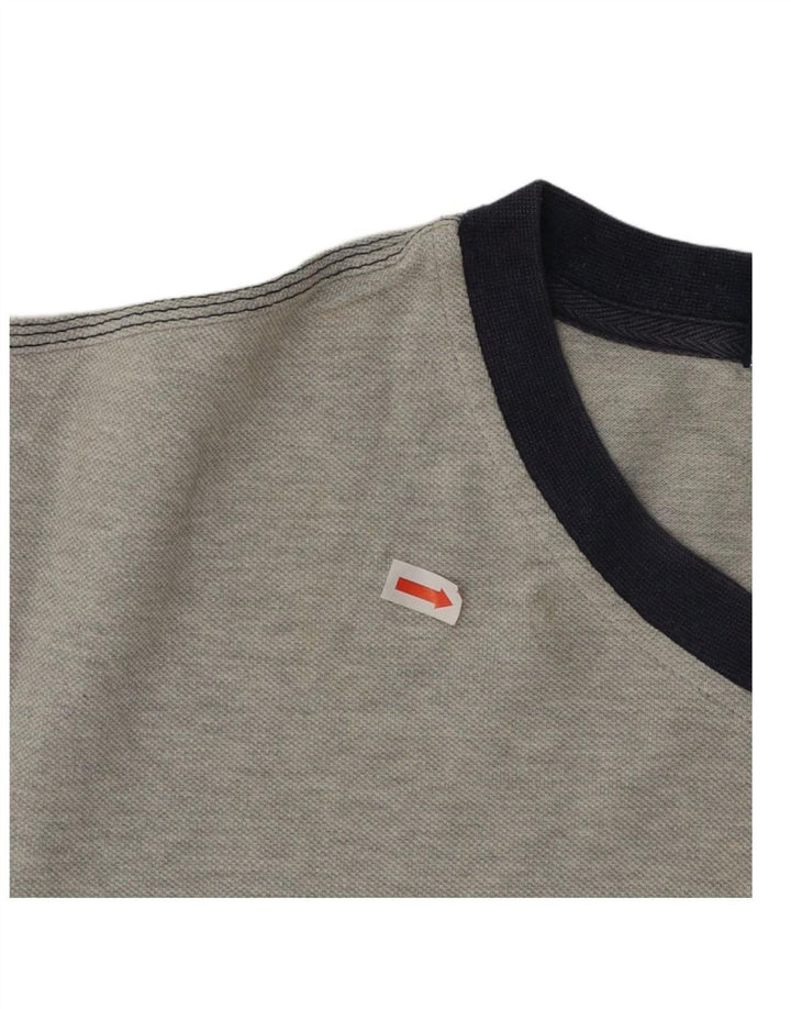 ASICS Boys T-Shirt Top 11-12 Years XL  Grey Cotton