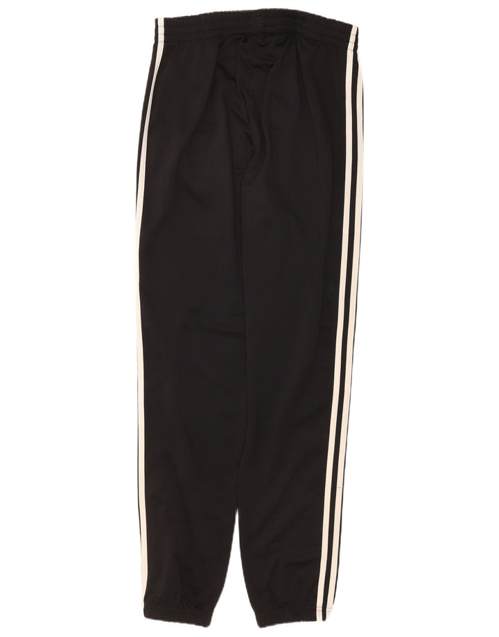 Adidas Damen Trainingshose Jogger UK 10 Small Schwarz Polyester