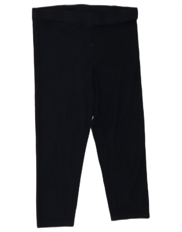 Boden Damen Capri-Leggings UK 12 Medium Marineblau Viskose