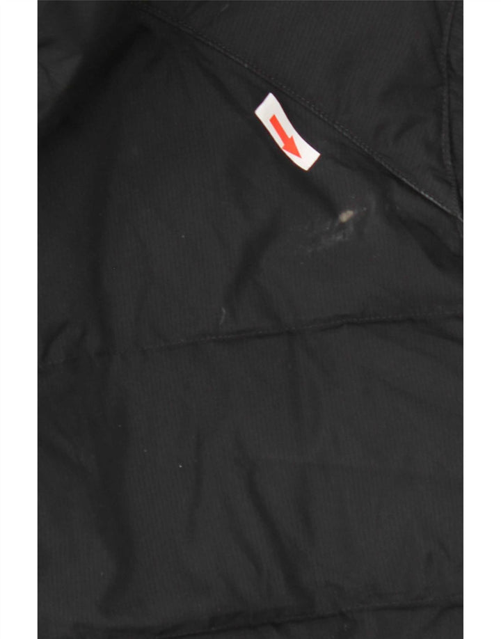 Nike Herren Kapuzenmantel, gepolstert, UK 40, Größe L, Schwarz, Polyester