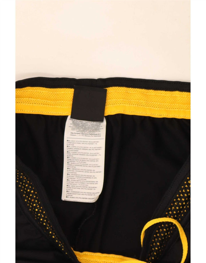 Nike Herren Dri Fit Trainingshose, Größe S, Schwarz, Colourblock-Polyester