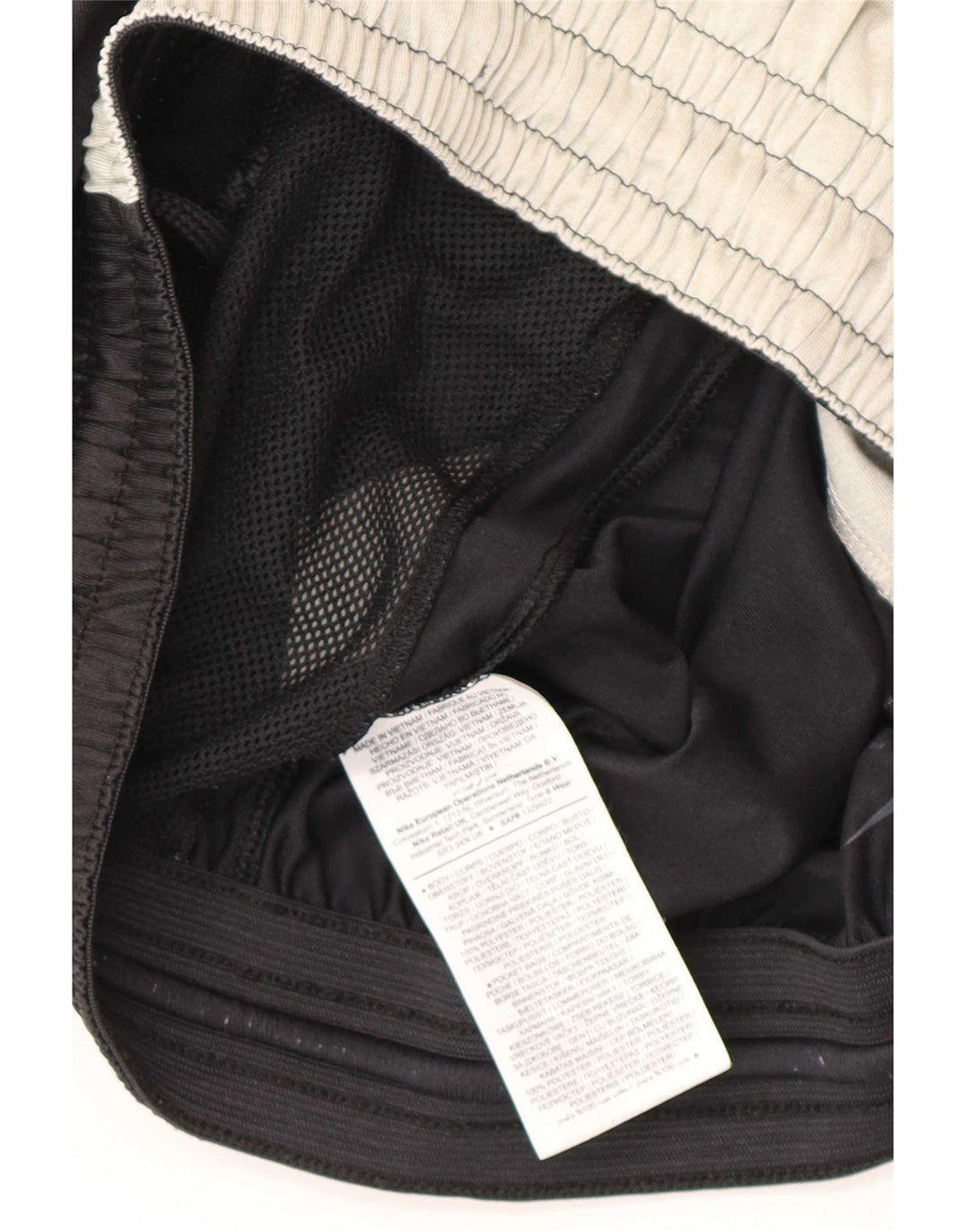 Nike Herren Dri Fit Graphic Sportshorts, groß, schwarzes Farbblock-Polyester