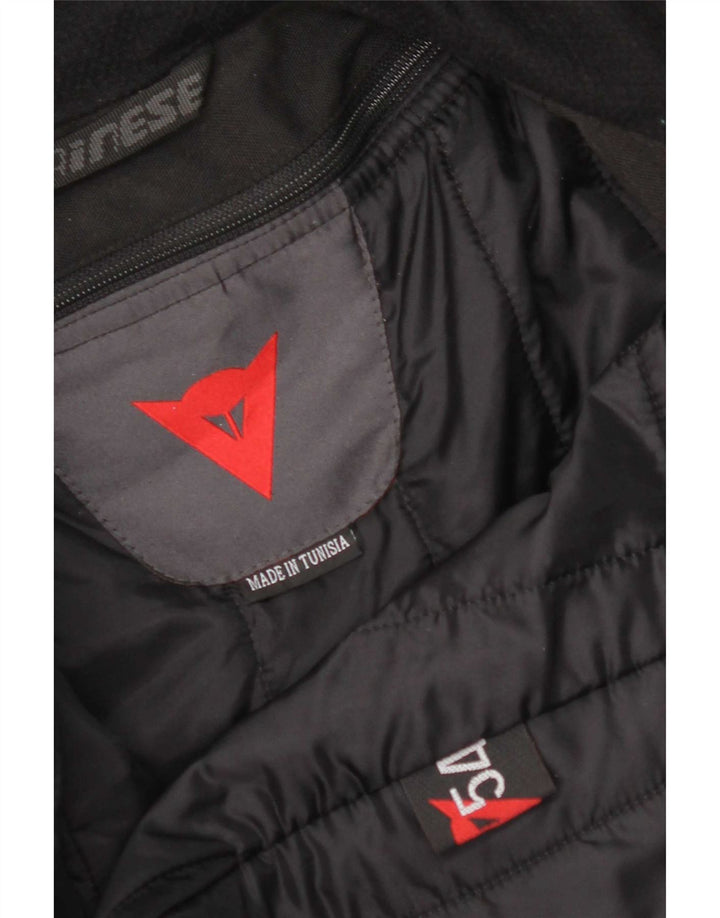 Dainese Herren Racer Jacke IT 54 Große schwarze Baumwolle