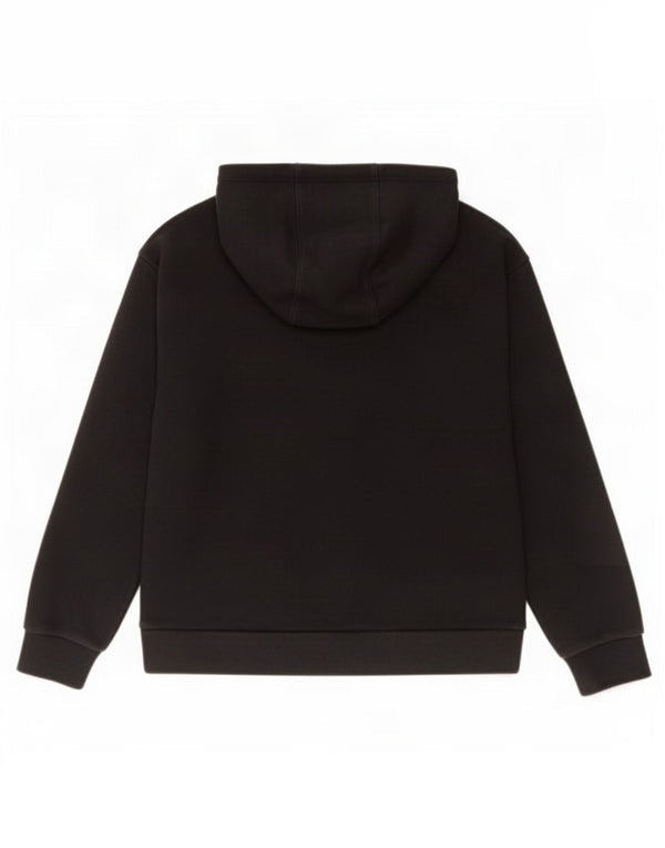 Nike Mädchen-Kapuzenpullover mit Reißverschluss, 13–14 Jahre, XL, schwarze Baumwolle