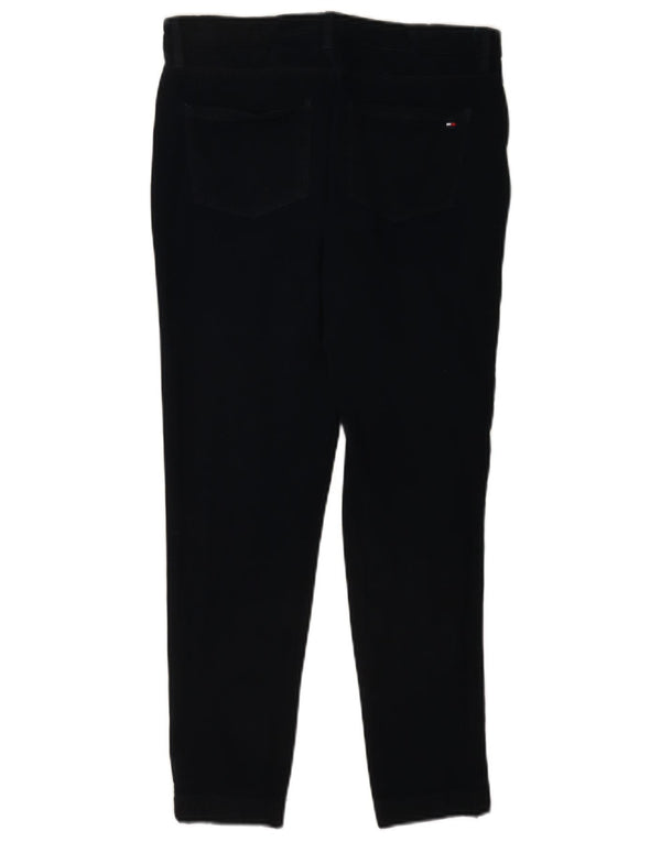 Tommy Hilfiger Damen Freizeithose W28 L25 Marineblaue Baumwolle