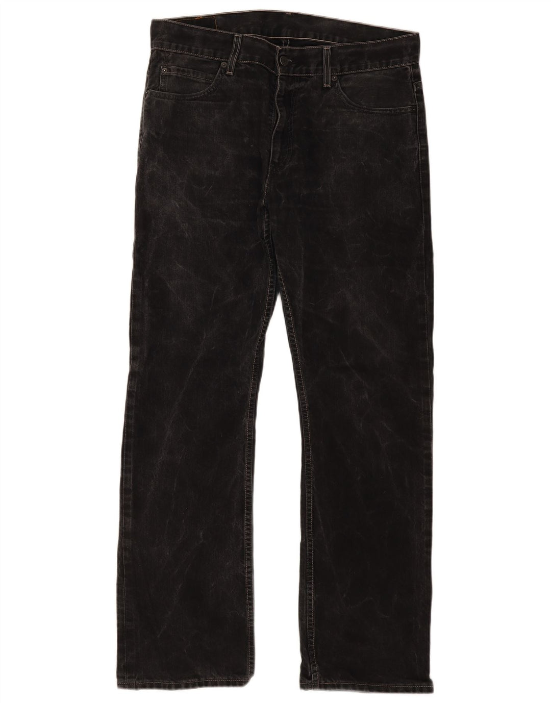 Levi's Herren 506 Straight Jeans W36 L32 Schwarz