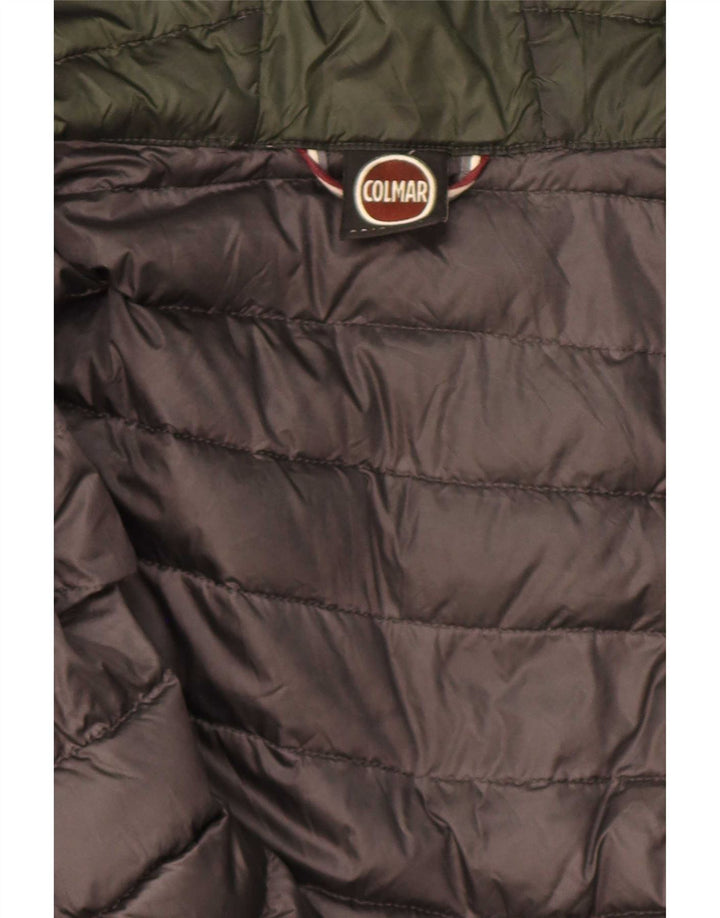 Colmar Damen Wattierte Jacke mit Kapuze IT 42 Mittelgrün