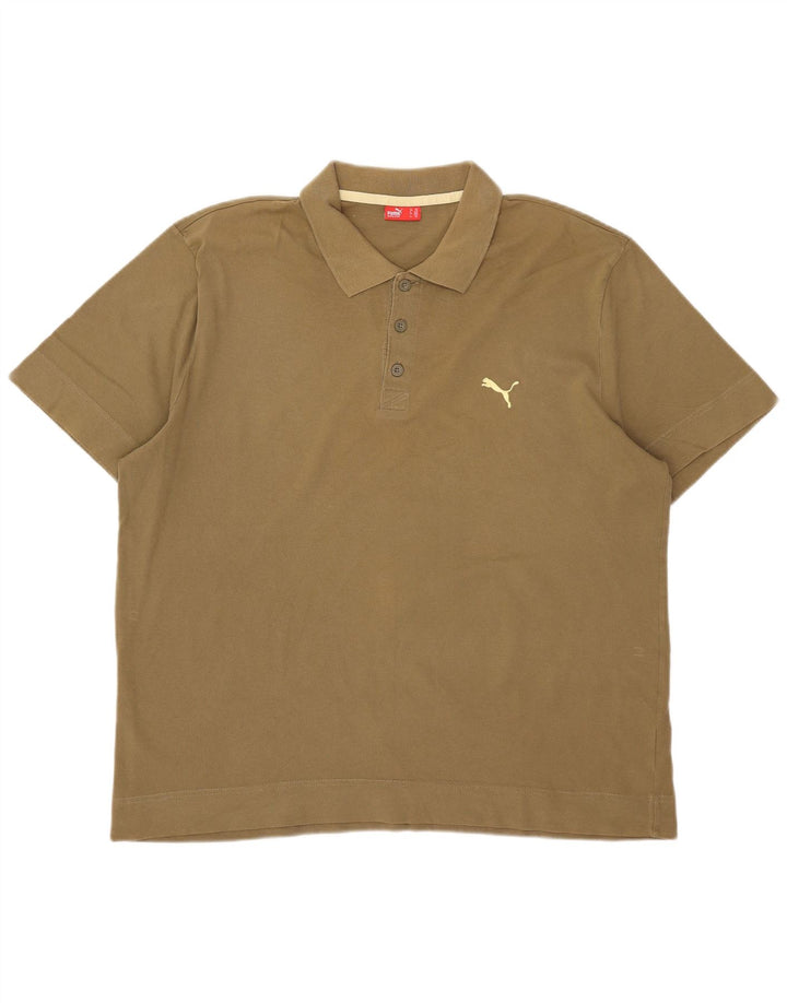 Puma Herren Poloshirt 2XL Khaki
