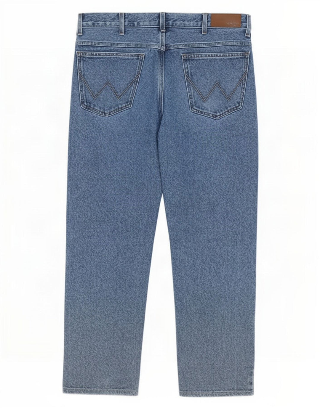 Wrangler Herren Straight Jeans W36 L32 Blaue Baumwolle