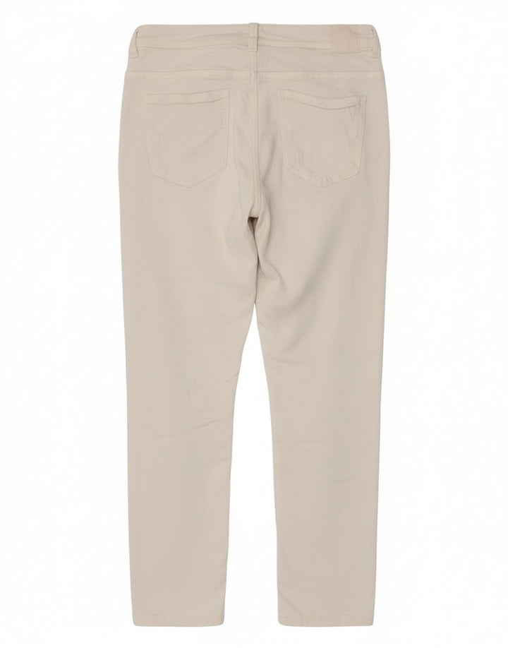 Zara Damen Crop Skinny Jeans EU 40 Medium W30 L26 Weiß