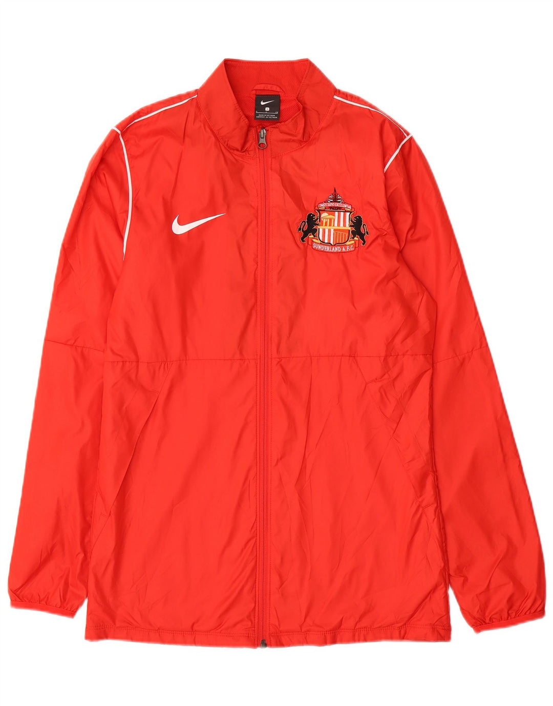 Nike Herren Sunderland A.F.C. Grafische Regenjacke UK 36 Small Rot Polyester