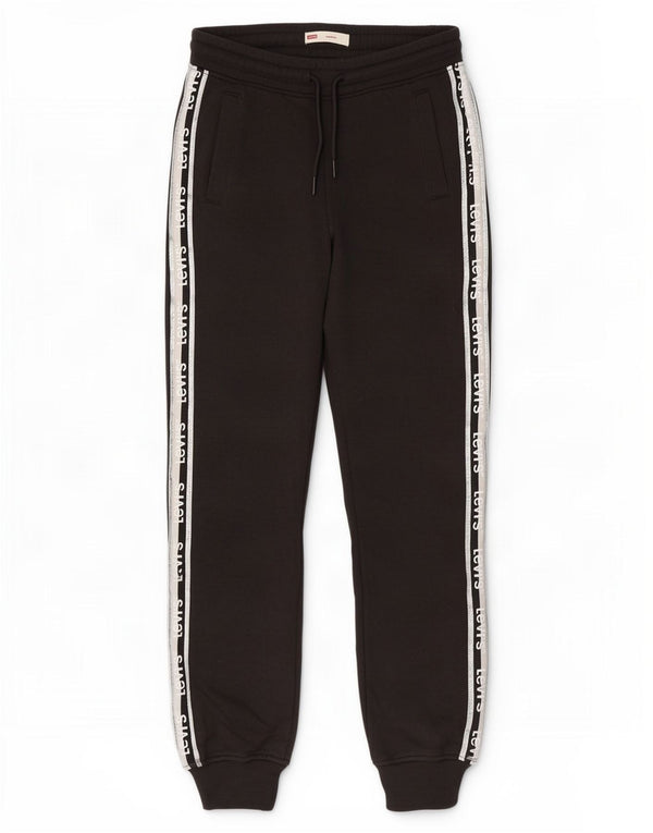 Levi's Mädchen-Trainingshose, Jogginghose, 13–14 Jahre, Schwarz, Farbblock