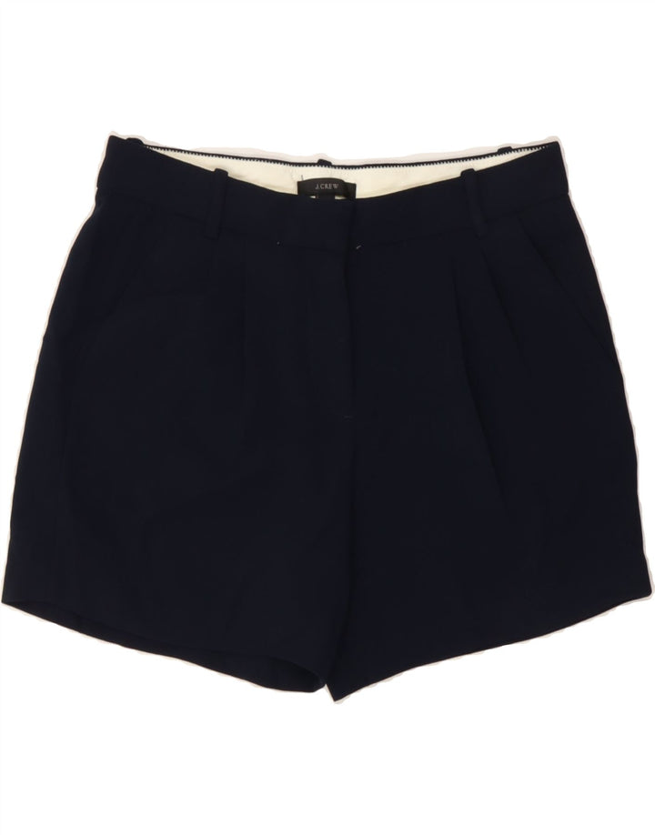 J. CREW Womens Pegged Chino Shorts US 0 XS W28  Navy Blue Polyester Vintage J. Crew and Second-Hand J. Crew from Messina Hembry 
