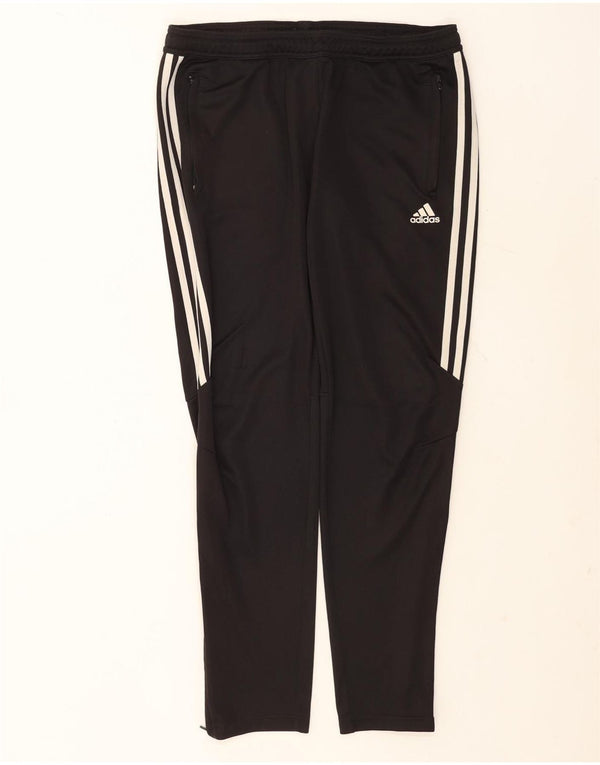 Adidas Damen Trainingshose UK 16/18 Large Schwarz Polyester
