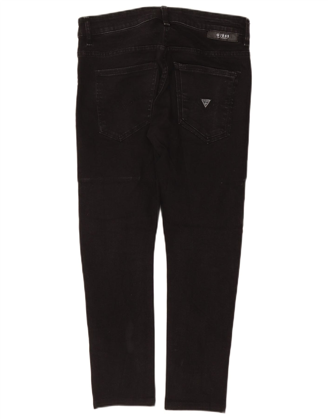 GUESS Damen Miami Super Skinny Jeans W30 L25 Schwarz