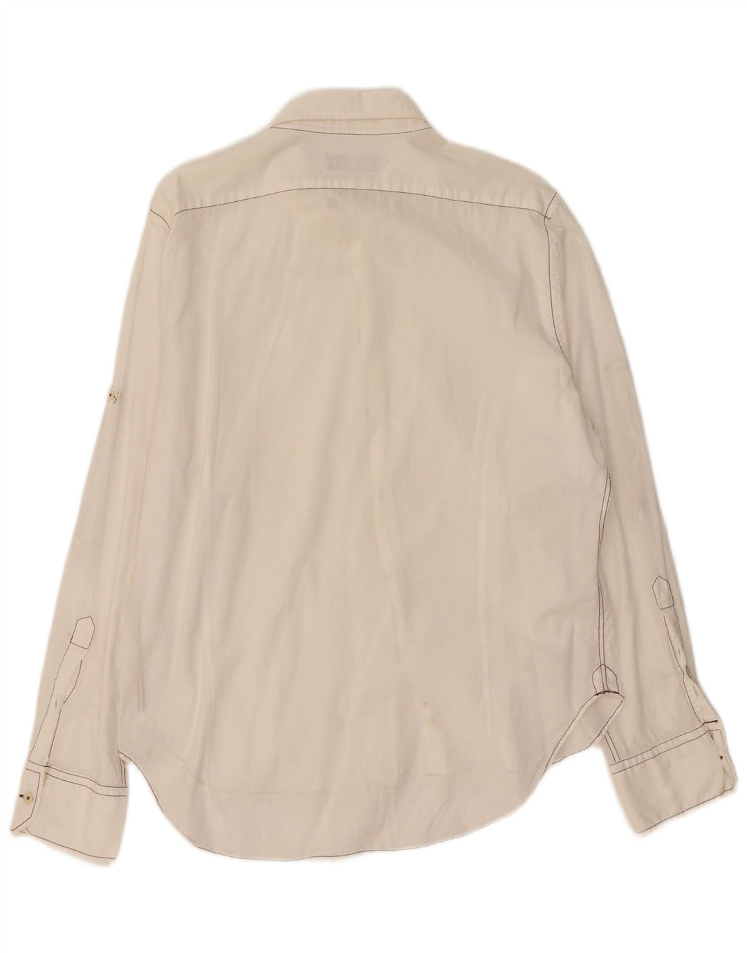 Zara Herrenhemd XL Weiße Baumwolle