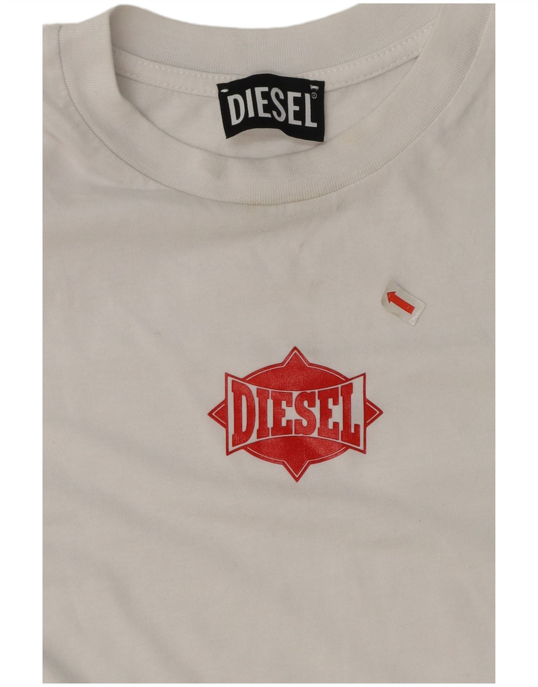 Diesel T-Shirt mit Grafik für Jungen, 13–14 Jahre, Größe L, Weiß