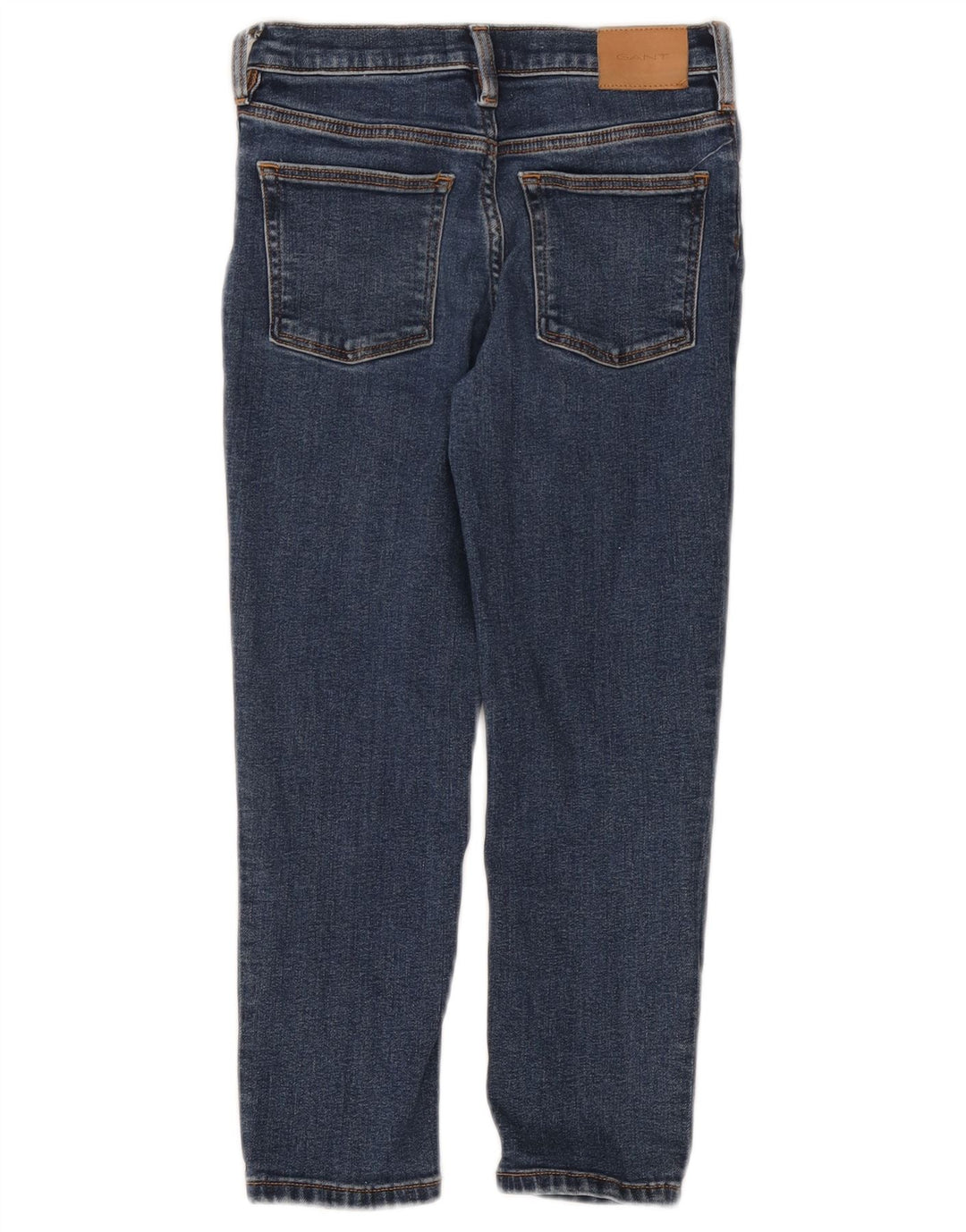 GANT Slim-Jeans für Mädchen, 7–8 Jahre, W22 L19, marineblaue Baumwolle