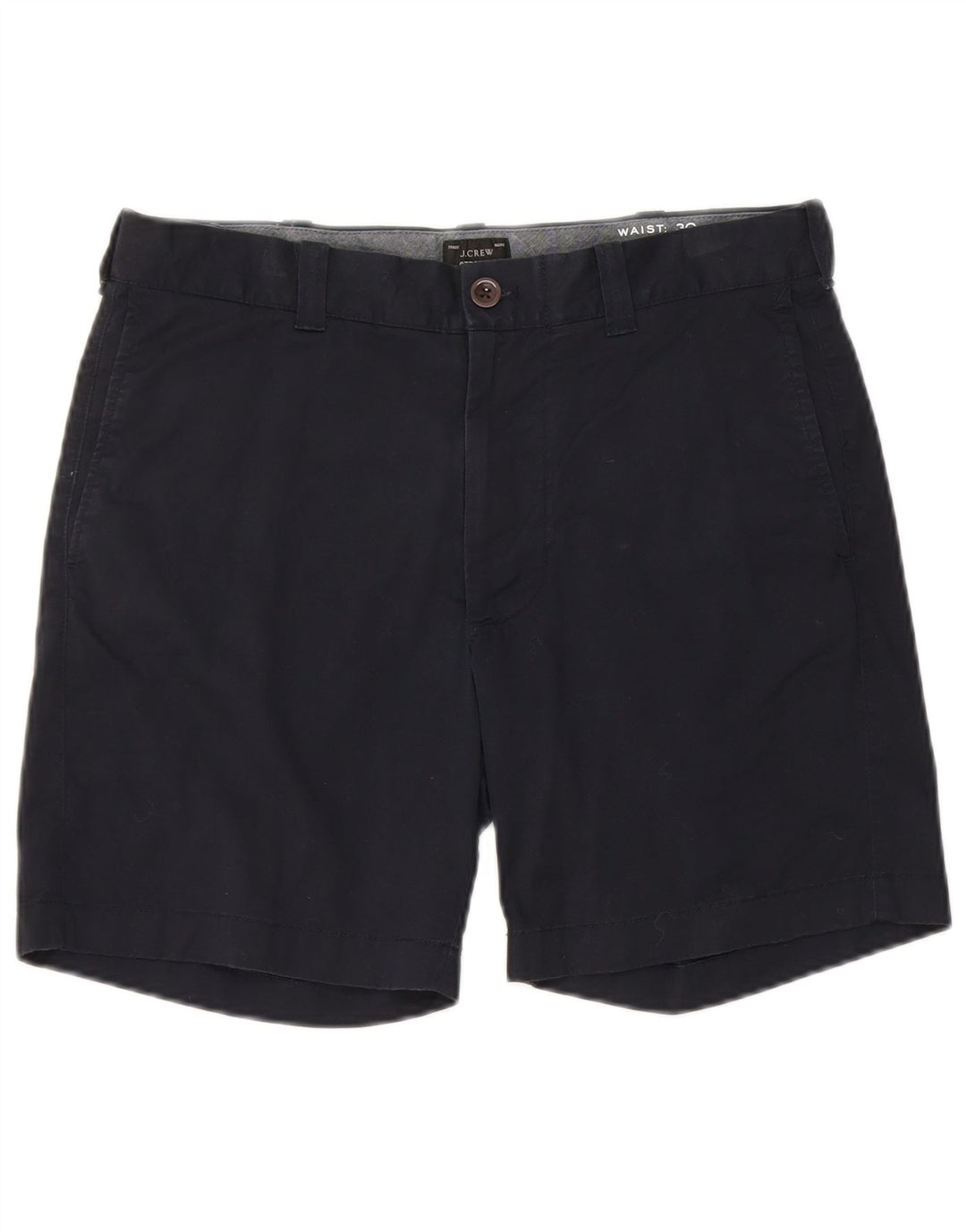 J. Crew Herren-Chinoshorts W30, mittelmarineblaue Baumwolle