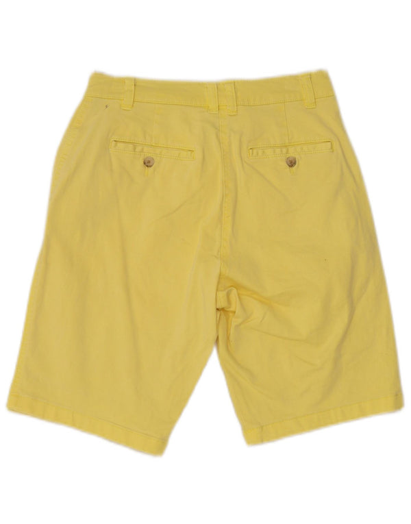 Joules Damen Chinoshorts UK 8 Small W26 Gelbe Baumwolle