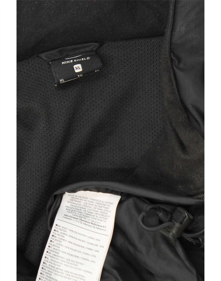 Nike Herren-Regenjacke mit Kapuze, UK 42, XL, grau, Polyester