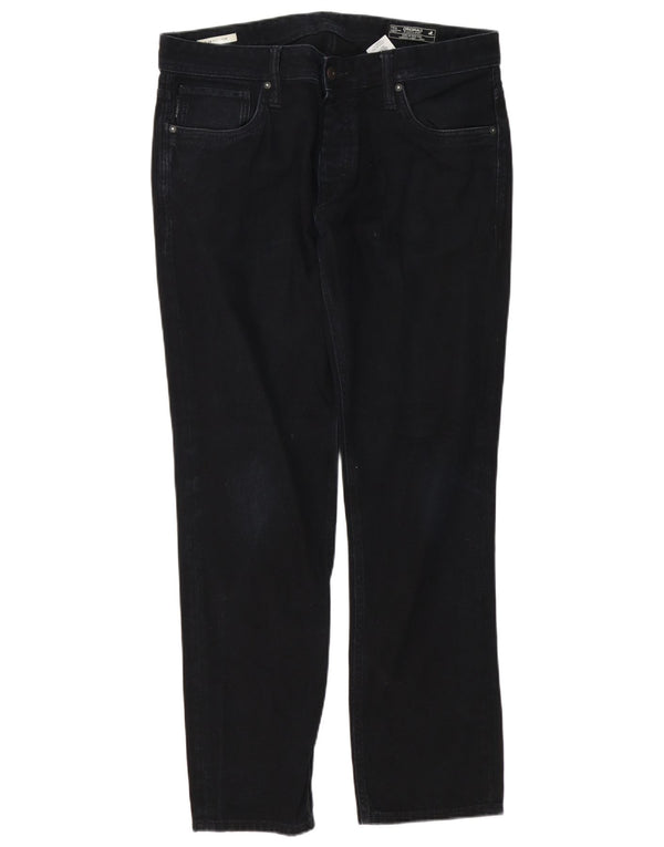 Jack & Jones Herren Tim Slim Jeans W36 L32 Marineblau Baumwolle