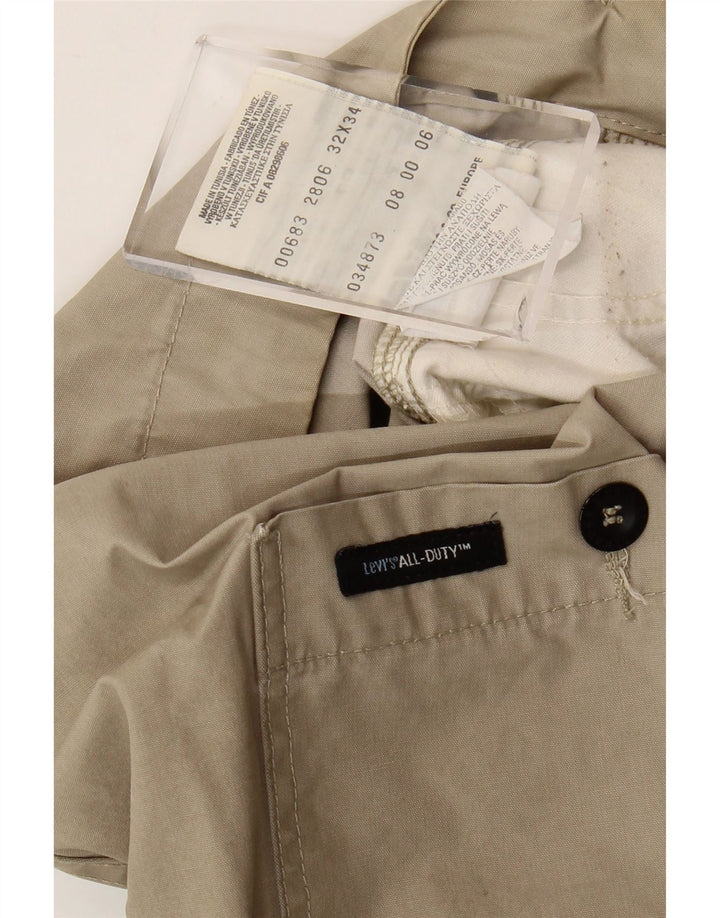Levi's Herren gerade Cargohose W32 L31 Beige Baumwolle