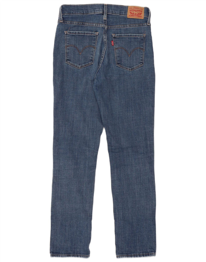 Levi's Damen 312 Shaping Slim Jeans W27 L28 Blaue Baumwolle