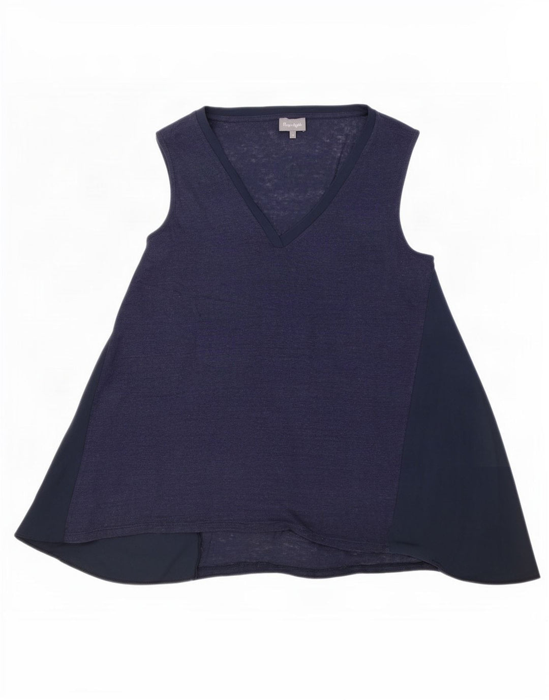 Phase Eight Damen-Tunika-Oberteil, UK-Größe 44, Mittel, Marineblau, Leinen