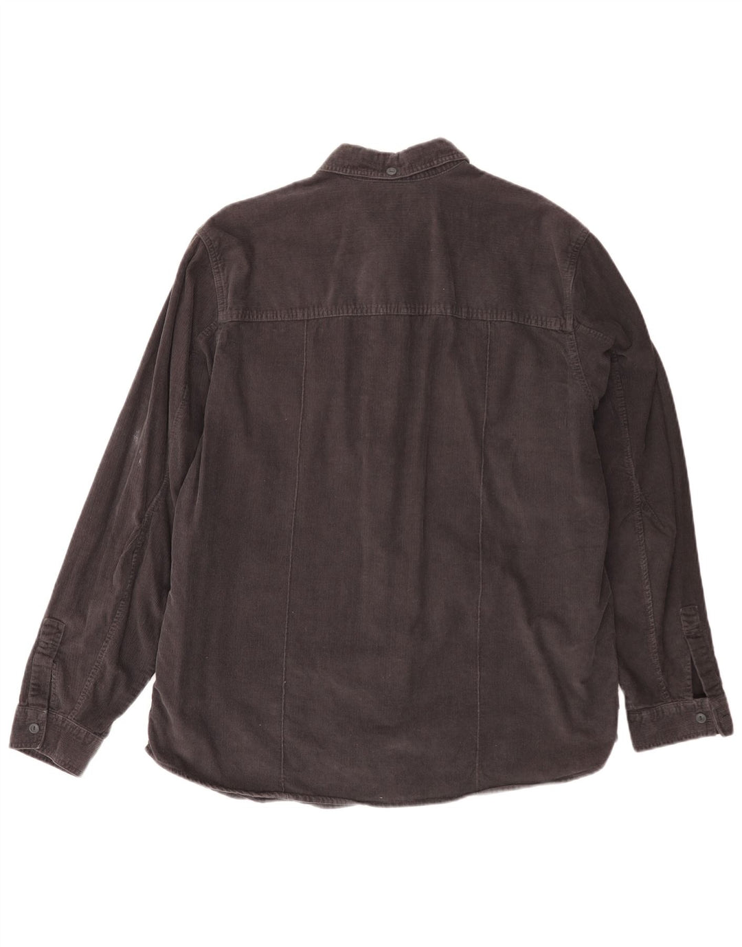 Levi's Herren-Cordhemd XL aus grauer Baumwolle