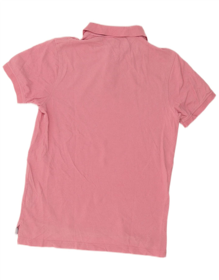 Tommy Hilfiger Herren-Poloshirt aus mittelrosa Baumwolle