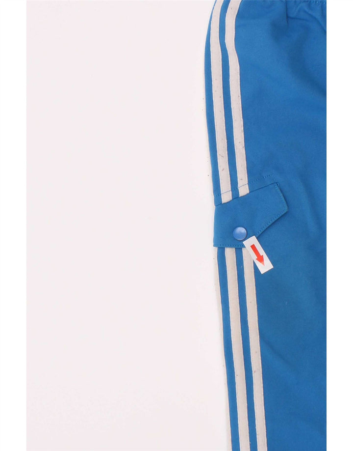 Adidas Baby-Jungen-Cargo-Trainingshose, 6–9 Monate, blaues Polyester