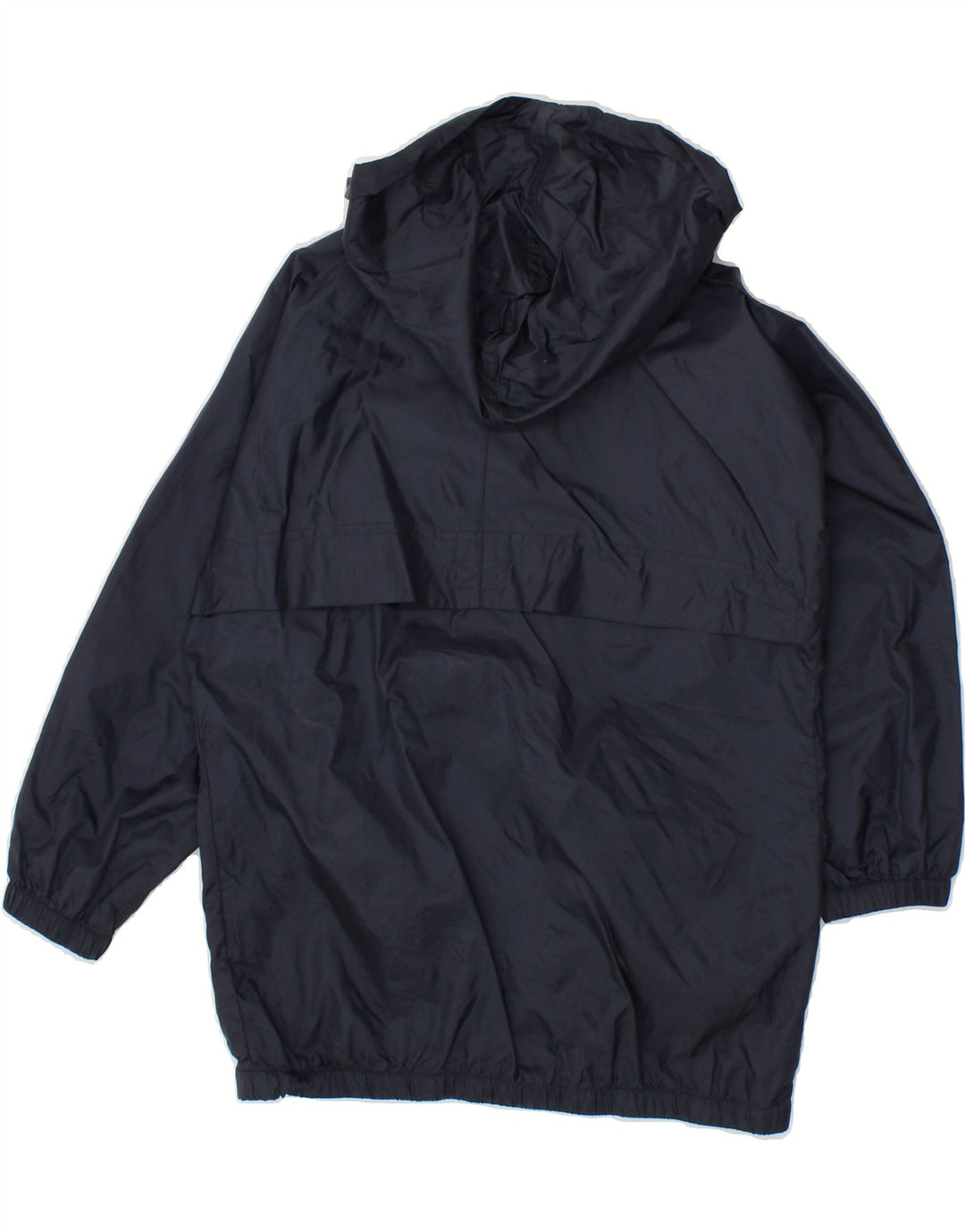 CHAMPION Boys Hooded Rain Jacket 7-8 Years Small  Navy Blue Polyamide Vintage Champion and Second-Hand Champion from Messina Hembry 