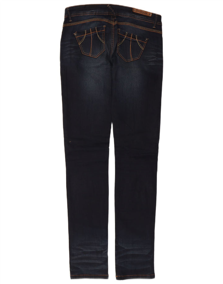 Desigual Damen Slim Jeans W30 L32 Marineblaue Baumwolle