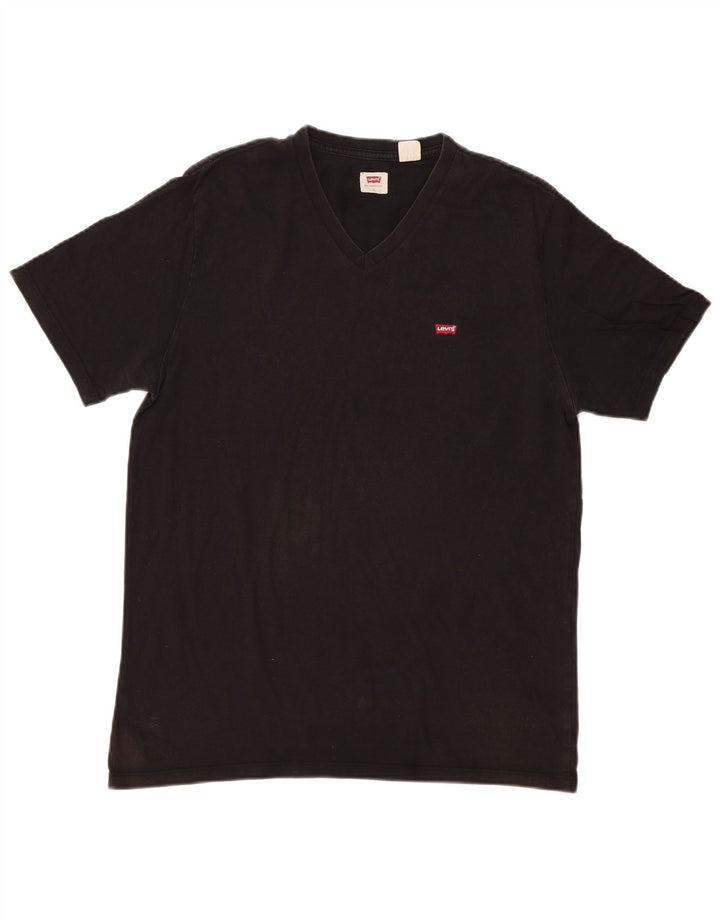 Levi's Herren T-Shirt Top Large Schwarz