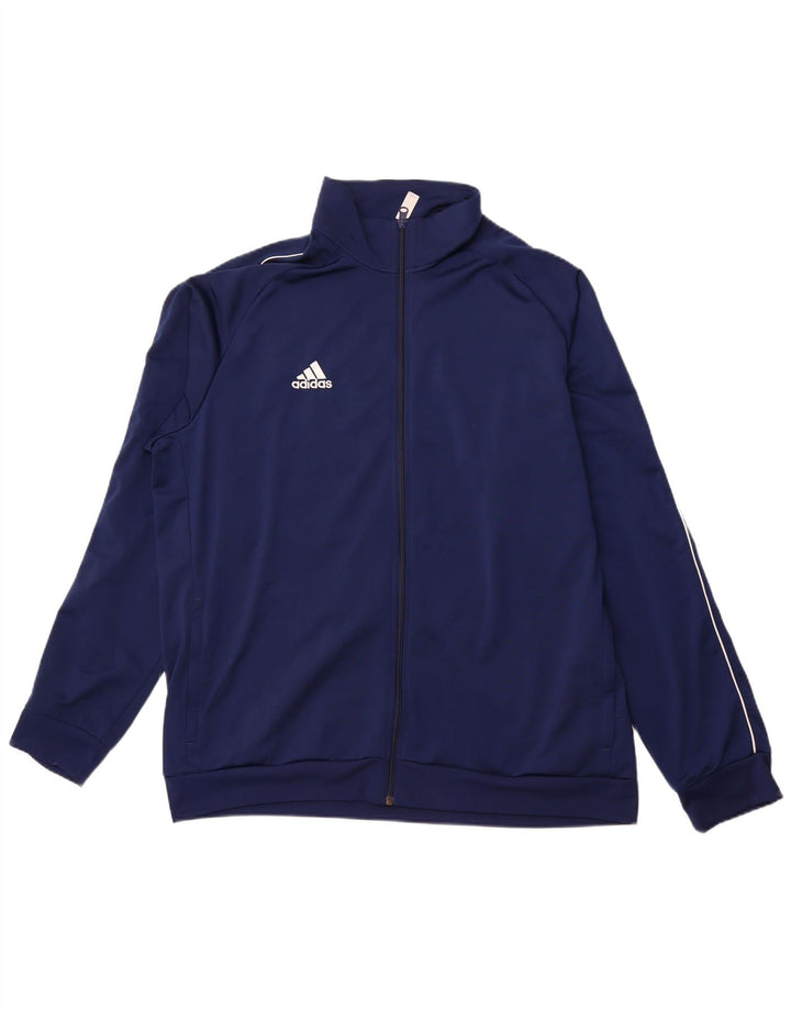 ADIDAS Herren Trainingsanzug Top Jacke 2XL Marineblau Polyester