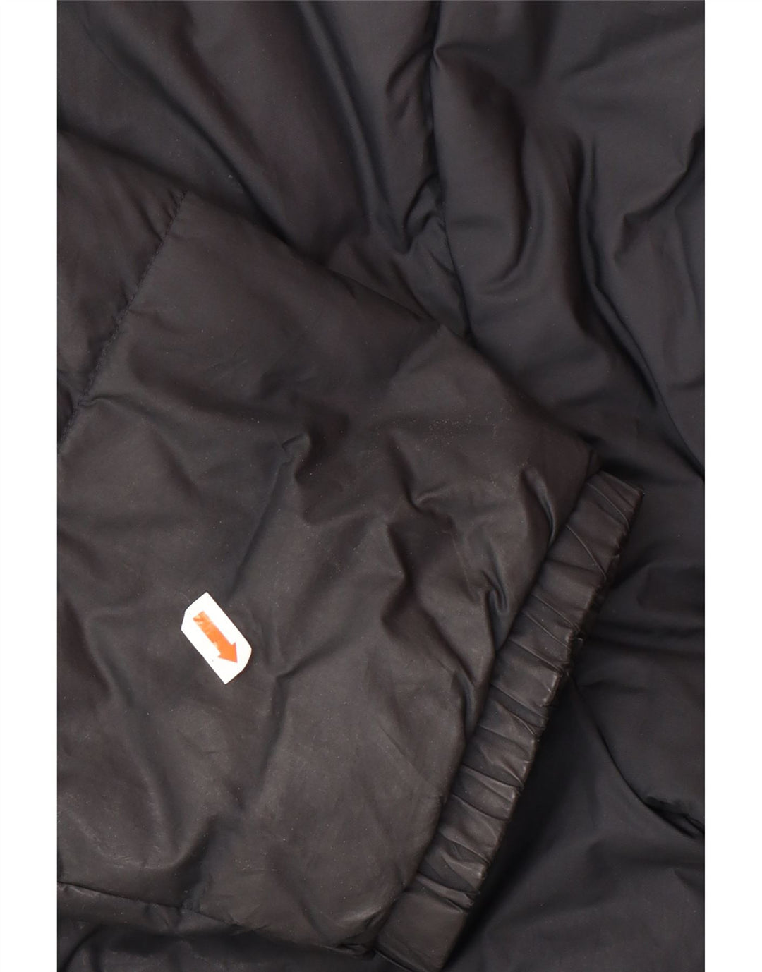 ADIDAS Herren Wattierte Jacke UK 40 Large Schwarz Polyester