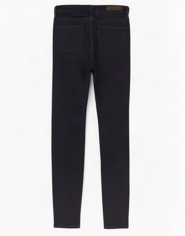 Calvin Klein Damen Legging Skinny Jeans W27 L28 Marineblau Baumwolle