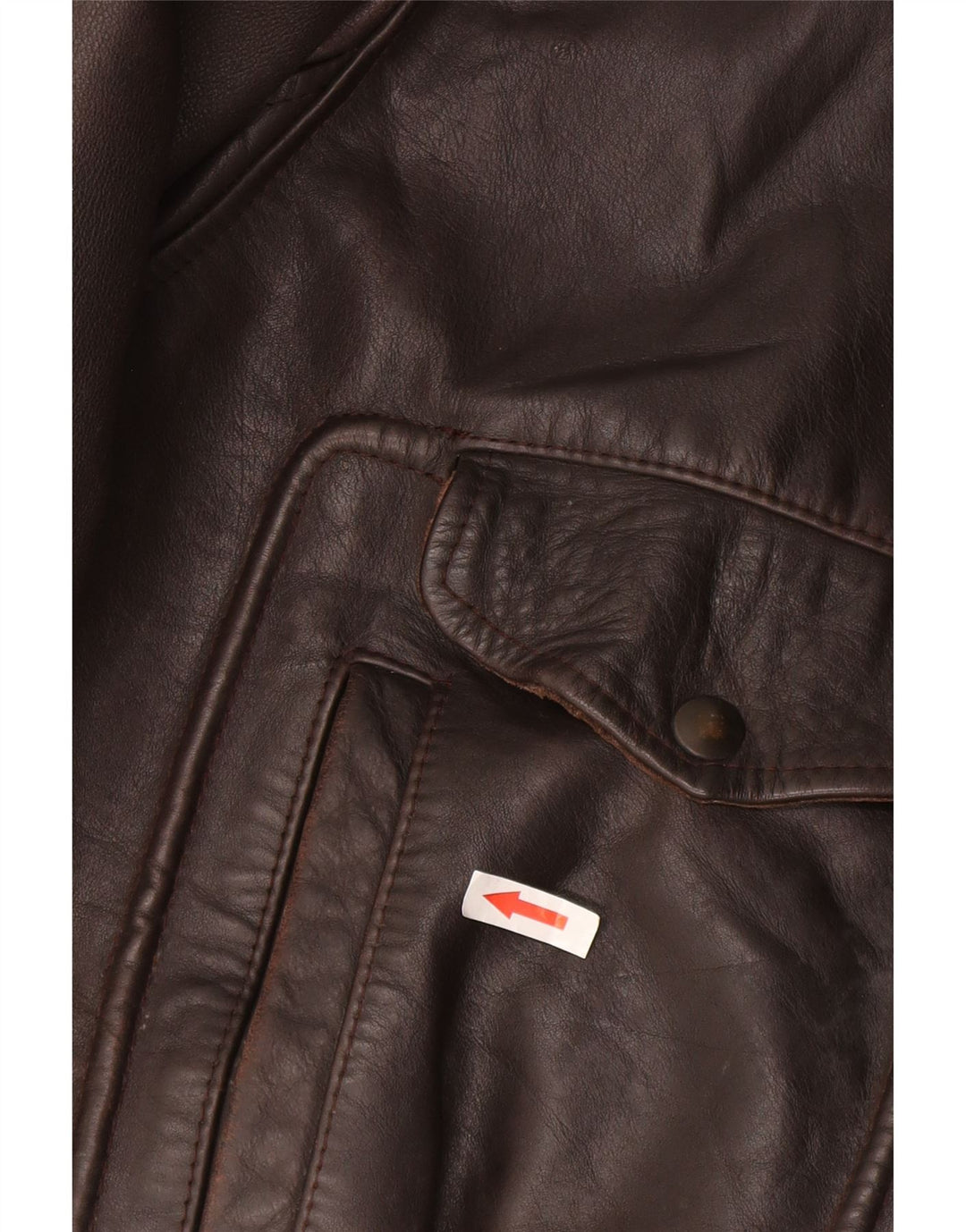 Vintage Herren Lederjacke UK 42 XL Braun