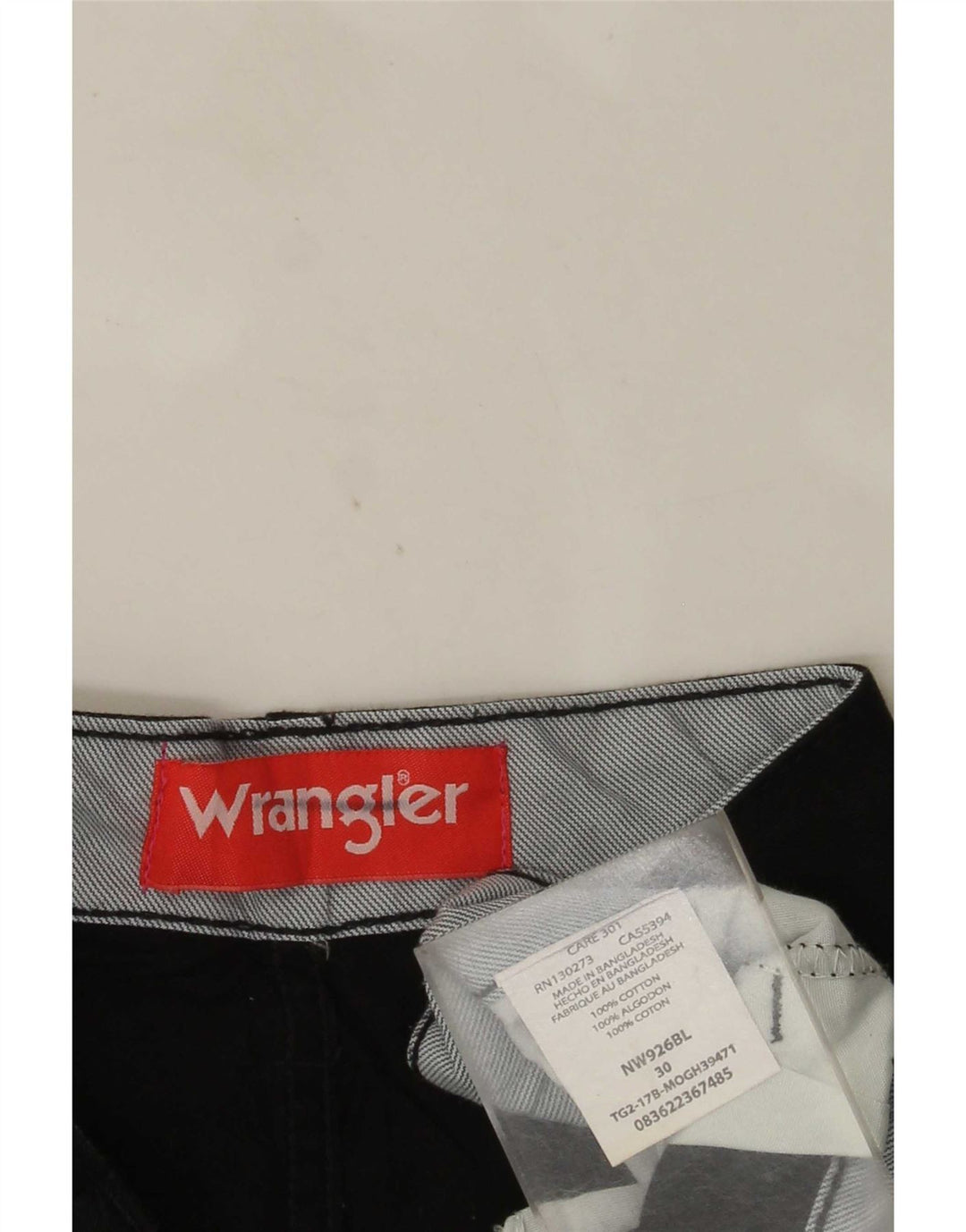 Wrangler Herren Cargoshorts W30 Mittelschwarze Baumwolle