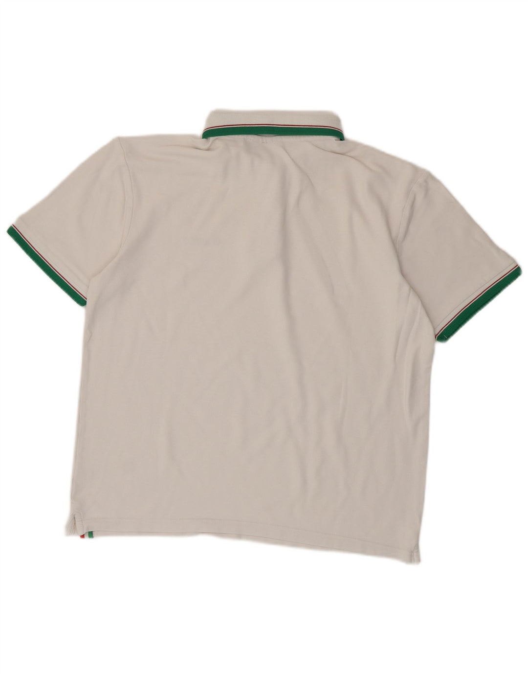Lotto Herren-Poloshirt, groß, weiße Baumwolle