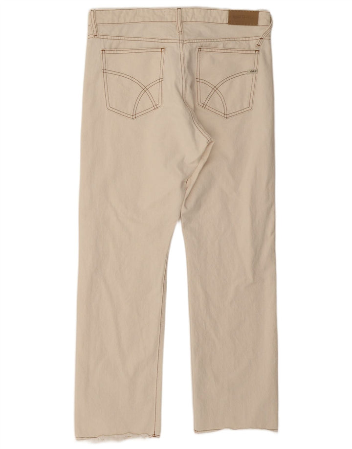 Gas Herren Straight Jeans W31 L28 Weiße Baumwolle