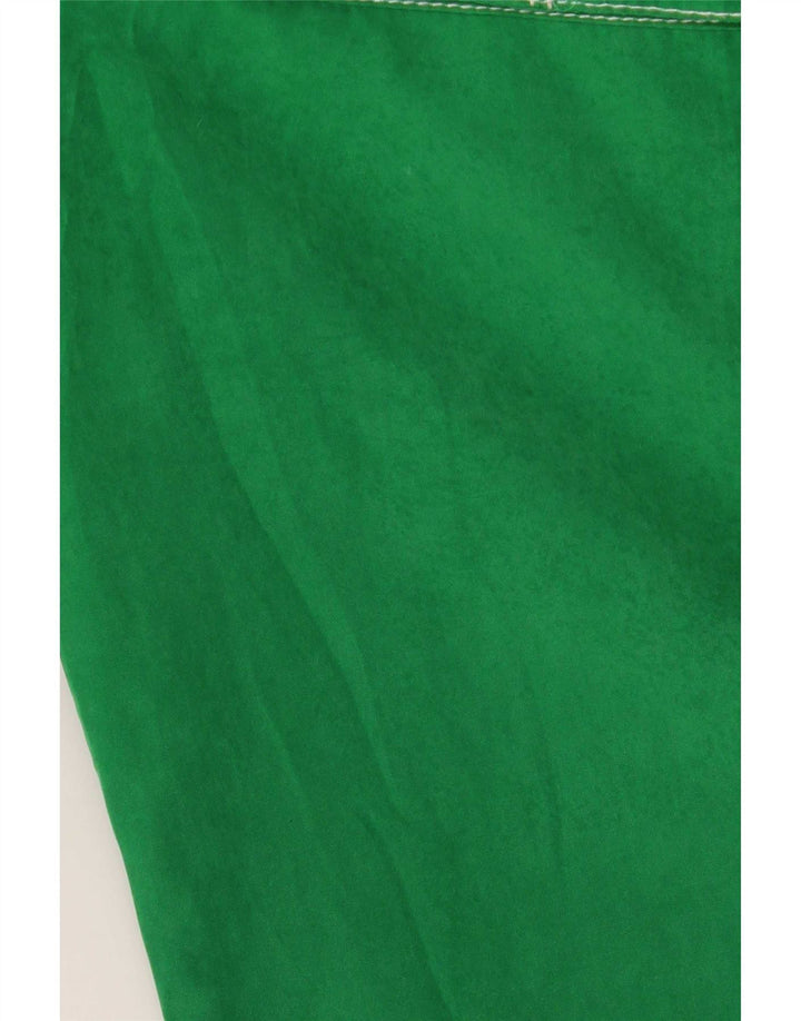 Superdry Herren-Badeshorts mit Grafik, Größe S, Grün, Farbblock-Polyester