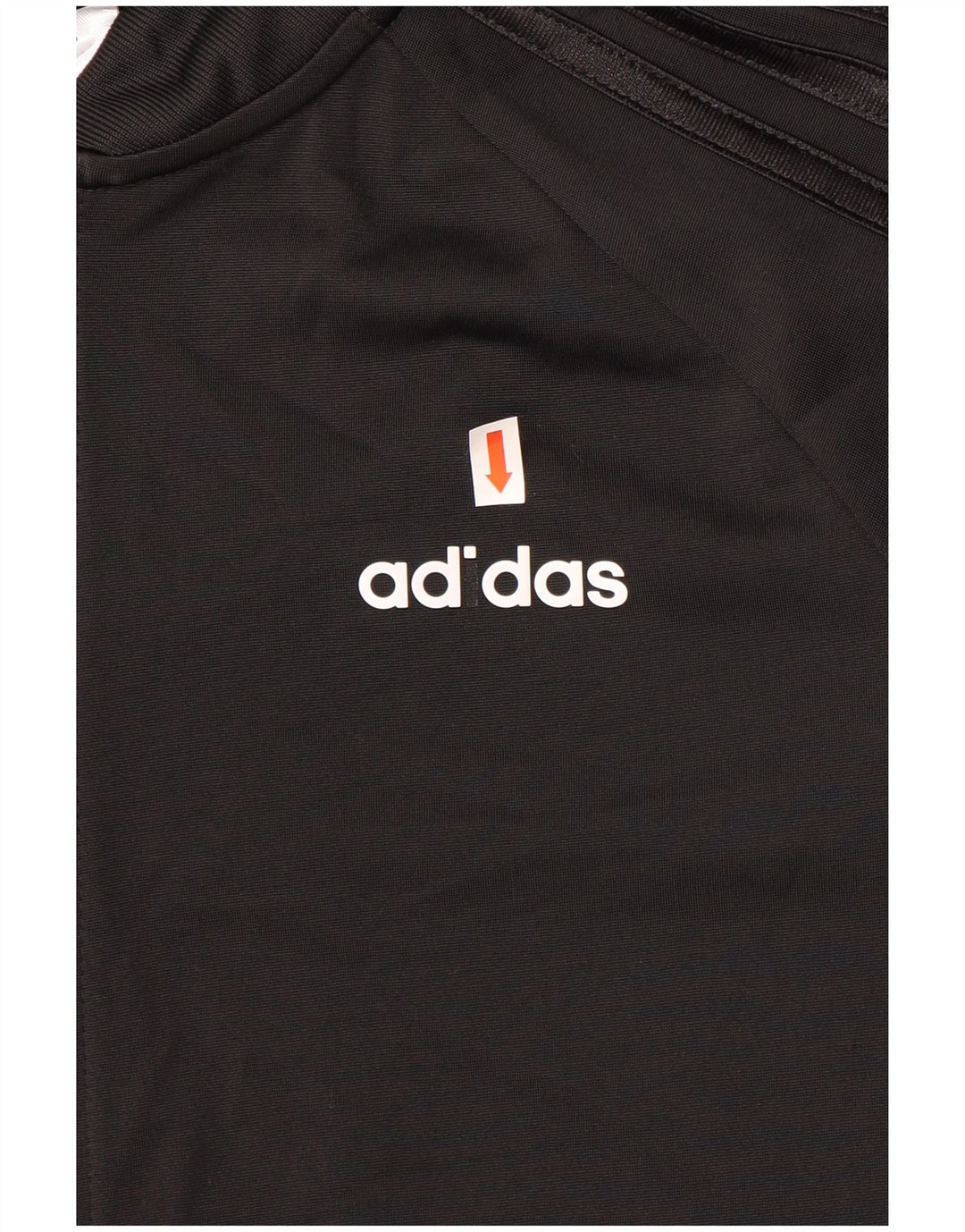 Adidas Damen Trainingsanzug Top Jacke UK 8/10 Small Schwarz Polyester
