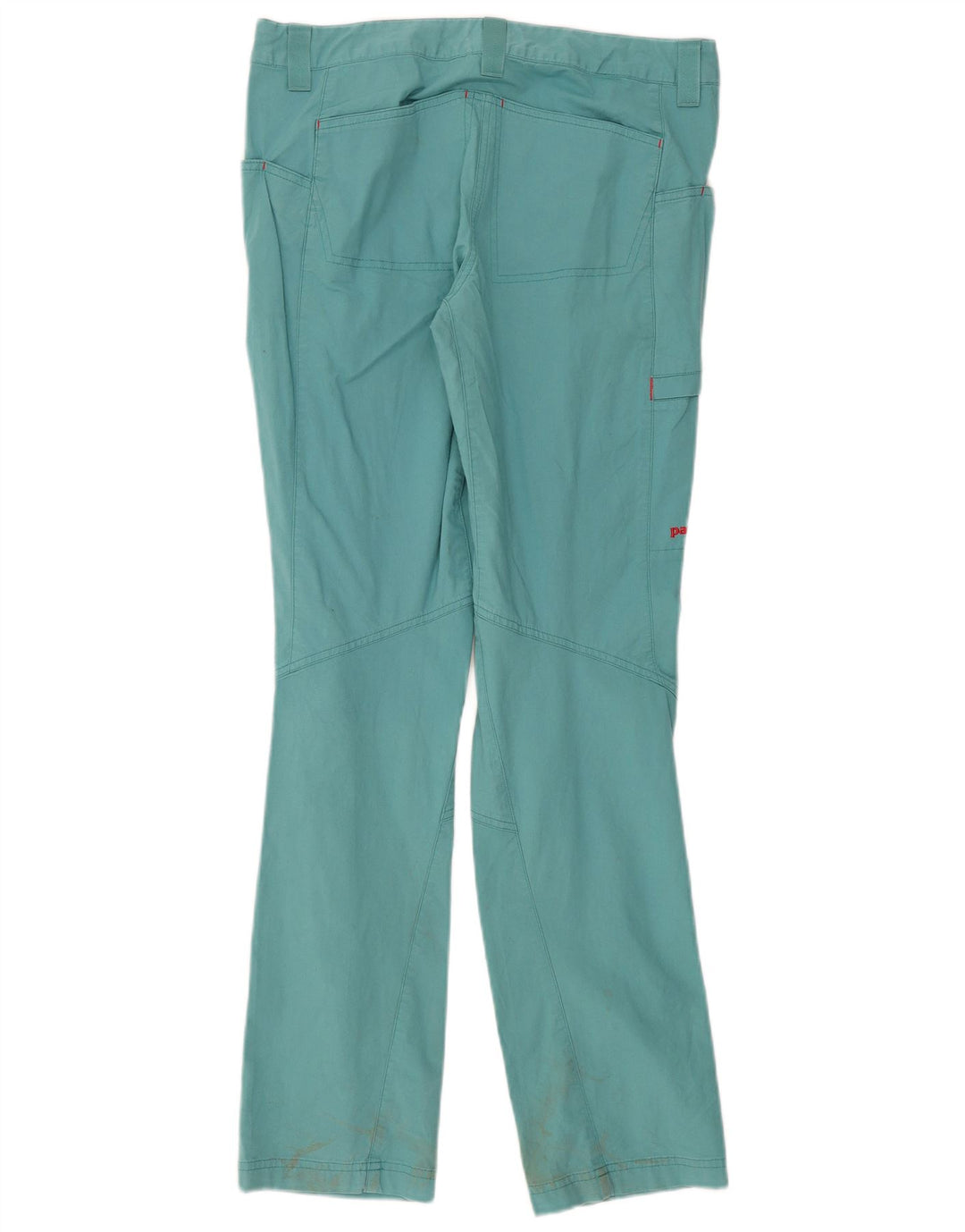 Patagonia Damen gerade Cargohose US 6 Medium W34 L32 Türkis