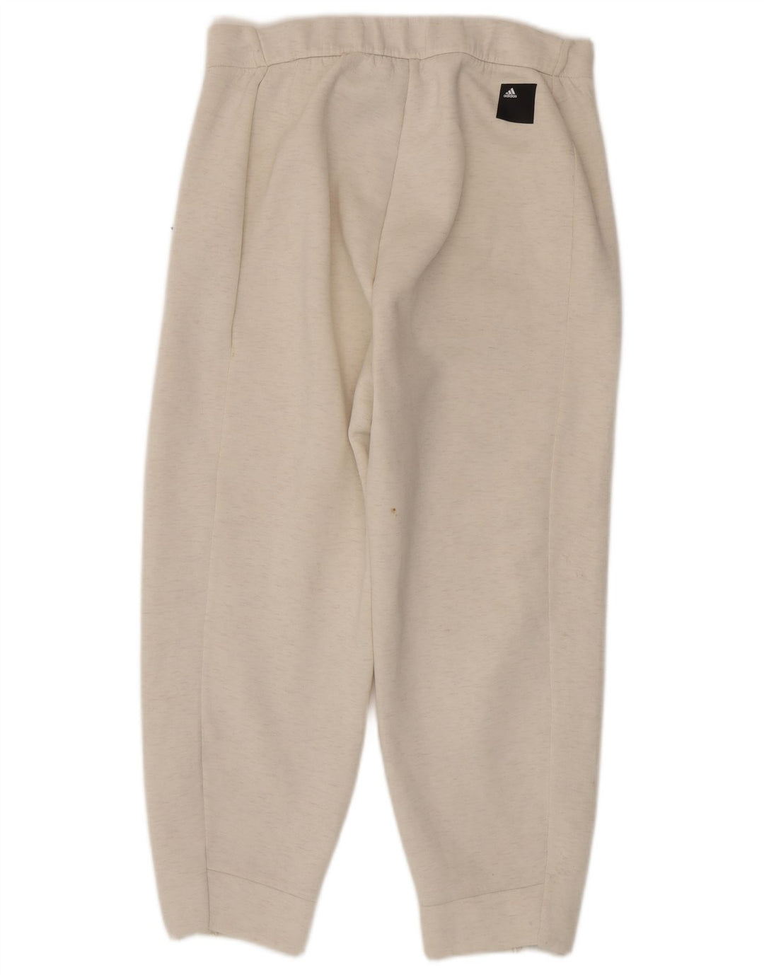Adidas Damen-Trainingshose UK 12/14 Mittelweiße Baumwolle