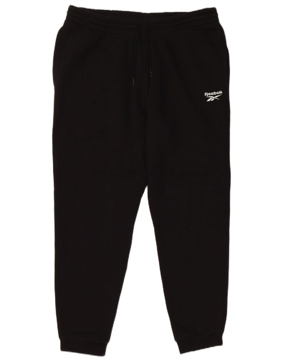 Reebok Herren-Trainingshose, Jogginghose, Größe S, Schwarz, Baumwolle
