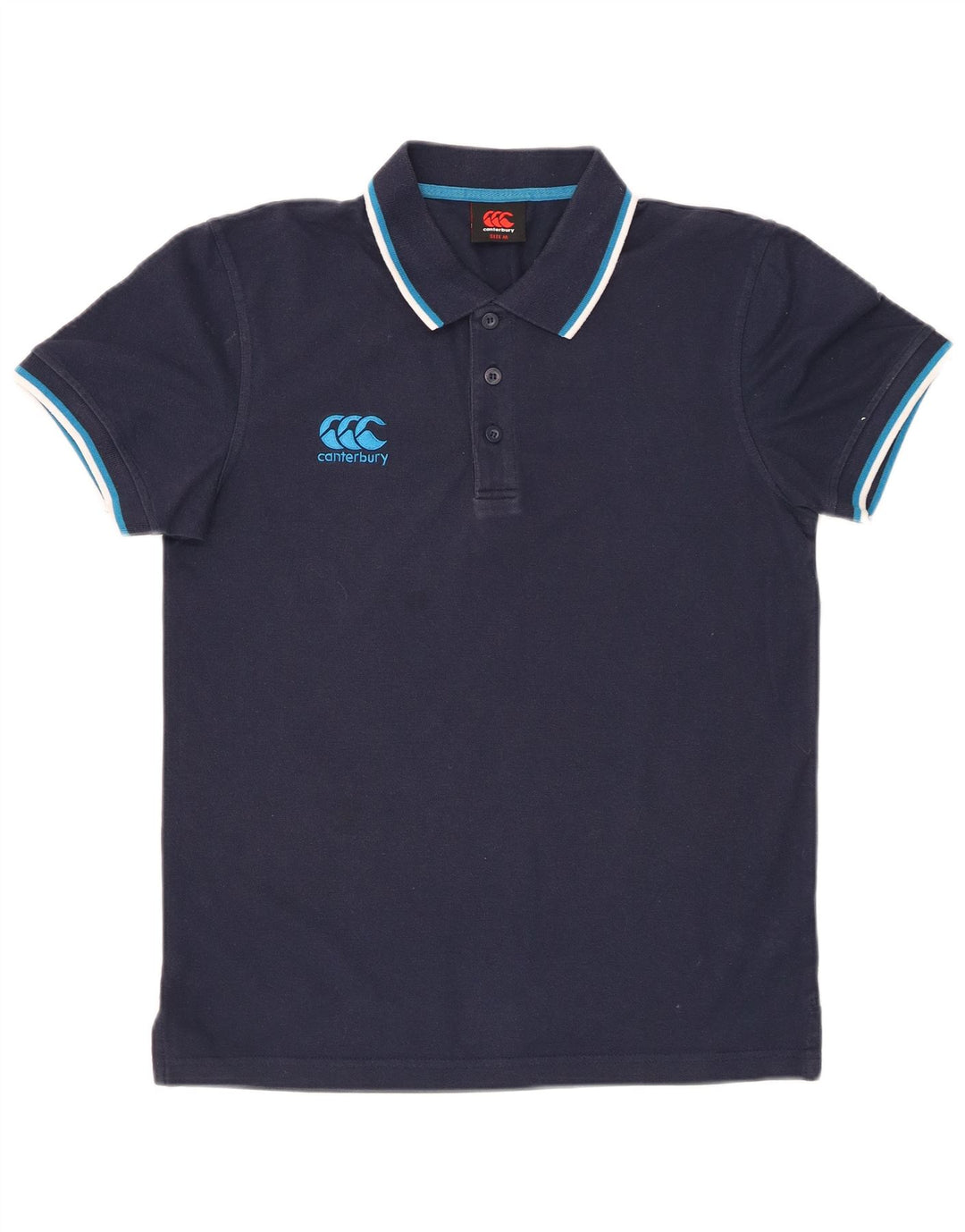 CANTERBURY Herren-Poloshirt, mittelgroß, marineblau, Polyester
